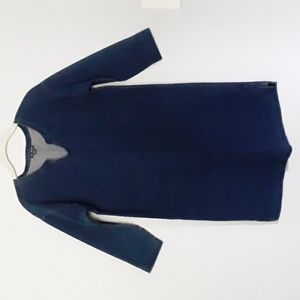 J.Jill Pure Jill Indigo Dress Size XS Missy, 3/4 Sleeves ,